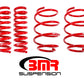 BMR 16-17 6th Gen Camaro V8 Performance Version Lowering Springs (Set Of 4) - Red