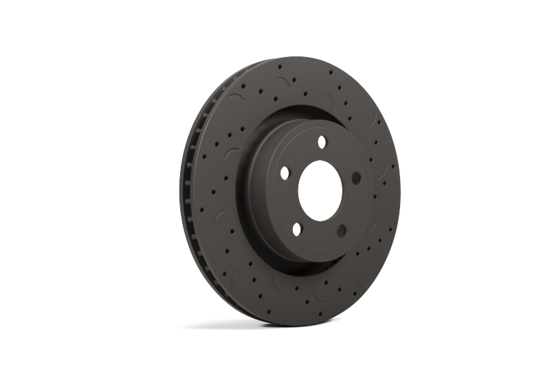 Hawk Talon 1997 Acura Integra GS Drilled and Slotted Rear Brake Rotor Set - Graveyard Performance