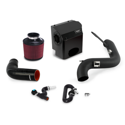 Mishimoto 2016 Ford Fiesta ST 1.6L Performance Air Intake Kit - Wrinkle Black - Graveyard Performance