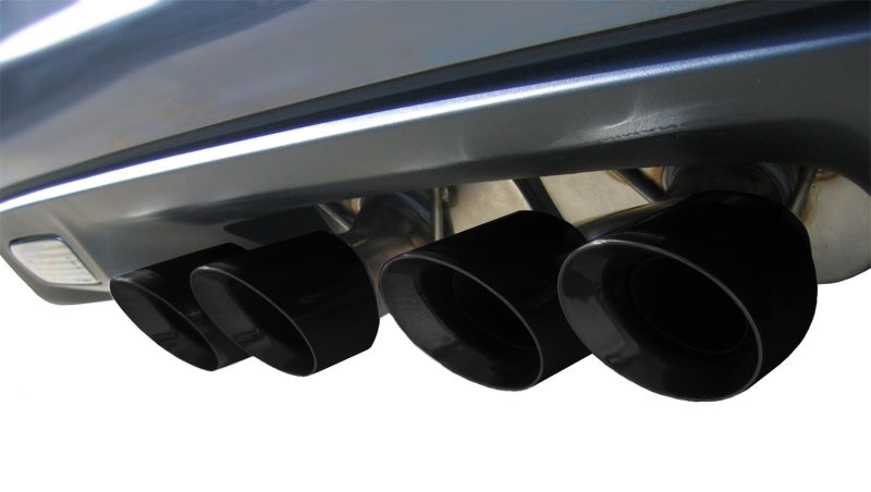 Corsa 2012-2013 Chevrolet Corvette C6 Z06 7.0L V8 Black Sport Cat-Back Exhaust - Graveyard Performance