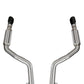 Kooks 2015+ Dodge Charger Hellcat 3in OEM Style Cat-Back Exhaust System 4in Black Slash Cut Tips