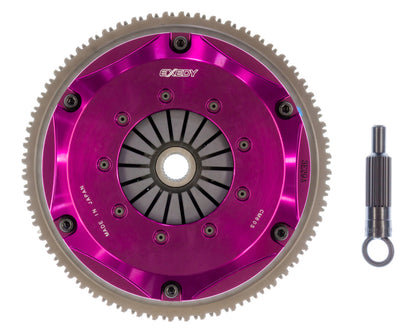 Exedy 2010-2012 Hyundai Genesis Coupe L4 Hyper Twin Cerametallic Clutch Sprung Center Disc - Graveyard Performance