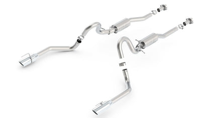 Borla 99-04 Ford Mustang GT 4.5L V8 AT/MT RWD 2dr ATAK SS Catback Exhaust - Graveyard Performance
