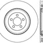 StopTech 2015 Ford Mustang GT w/ Brembo Brakes Left Front Slotted Brake Rotor