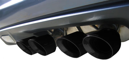 Corsa 2012-2013 Chevrolet Corvette C6 Z06 7.0L V8 Black Sport Cat-Back Exhaust - Graveyard Performance