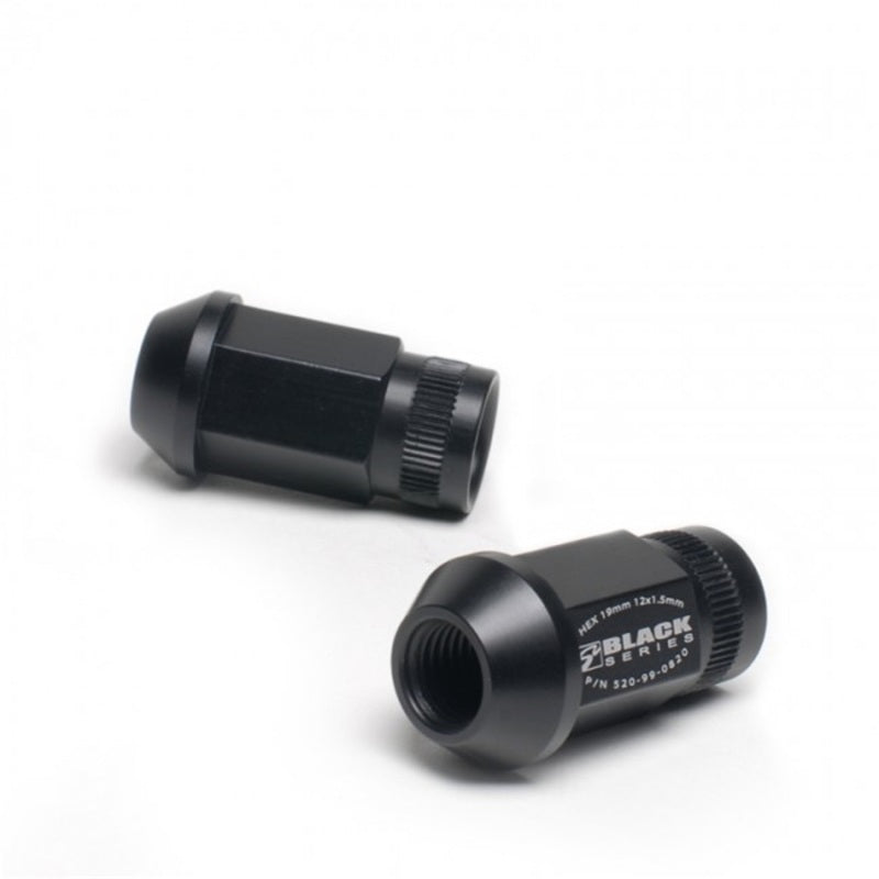 Skunk2 12 x 1.5 Forged Lug Nut Set (Black Series) (20 Pcs.) - Graveyard Performance