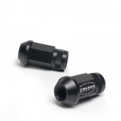 Skunk2 12 x 1.5 Forged Lug Nut Set (Black Series) (20 Pcs.) - Graveyard Performance