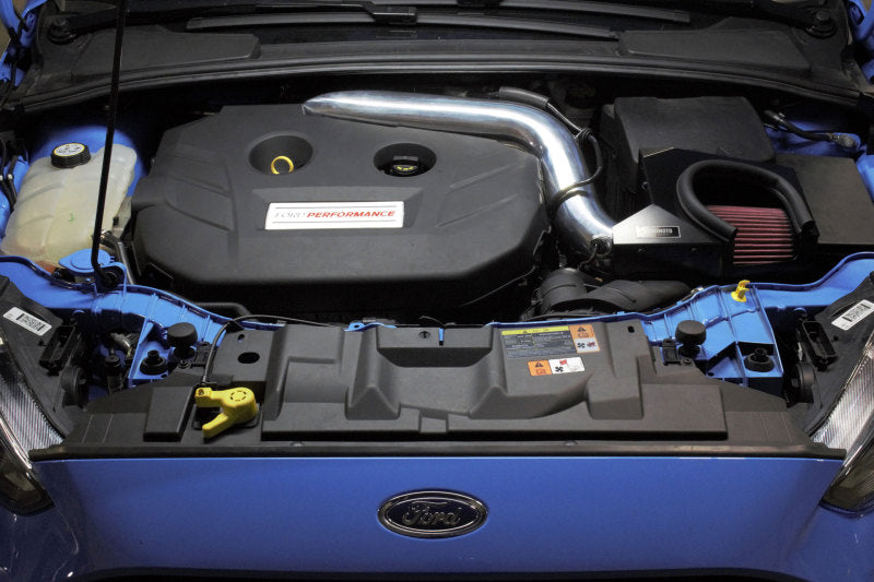 Mishimoto 2016+ Ford Focus RS Performance Air Intake Kit - Wrinkle Black - Graveyard Performance