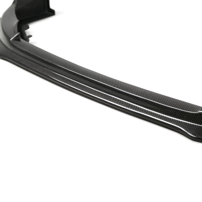 Seibon 08-12 Mitsubishi Evo X VR Style Carbon Fiber Front Lip does not fit MR model - Graveyard Performance