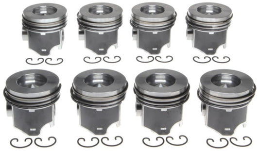 Mahle OE GM 5.7L LS1 V8 STD w/ P .010 Reduced CH Piston Set (Set of 8) - Graveyard Performance