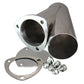 QTP 3.5in Weld-On QTEC Exhaust Cutout Y-Pipe