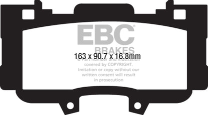 EBC brake Ultimax2 brake Pads - Graveyard Performance