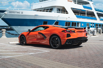Corsa 2020-25 Corvette C8 3in Xtreme Cat-Back Exhaust 4.5in Black Quad Tips - Deletes stock AFMValve - Graveyard Performance