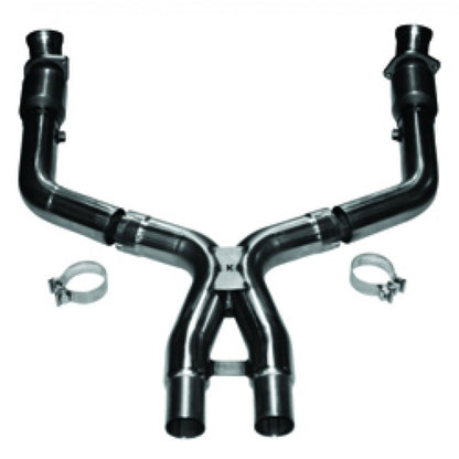 Kooks 11-14 Ford Mustang GT 5.0L 4V 3in x 2 3/4in OEM Cat X Pipe Kooks HDR Req - Graveyard Performance