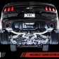 AWE Tuning S550 Mustang GT Cat-back Exhaust - Touring Edition (Diamond Black Tips)