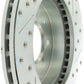 StopTech Select Sport 90-01 Acura Integra (exc. Type R) Slotted and Drilled Right Front Rotor