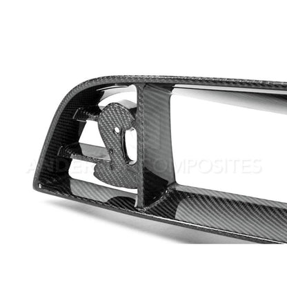 Anderson Composites 10-14 Ford Mustang/Shelby GT500 Front Upper Grille (w/ Spot for Cobra Emblem) - Graveyard Performance