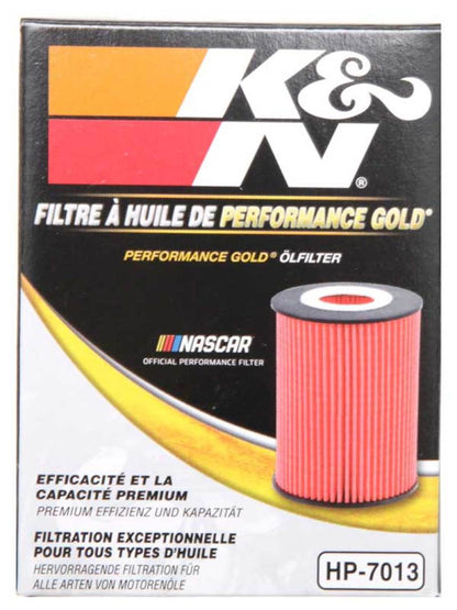 K&N 07-09 Mazdaspeed3 Performance Gold Oil Filter (OEM style cartridge filter) - Graveyard Performance
