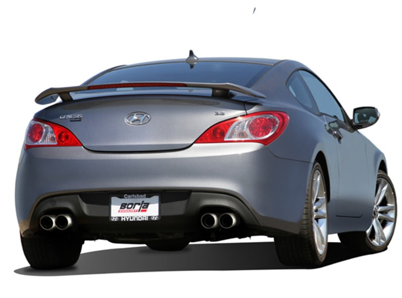 Borla 10-13 Hyundai Genesis 3.8L-V6 SS Catback Exhaust - Graveyard Performance