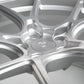 Titan 7 T-CS5 18x9.5 5x114.3 +40 Offset / 73 CB Iridium Silver Wheel (Hub Ring Req.)