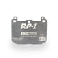 EBC Racing 97-99 Mitsubishi Lancer Evo 5 RP-1 Race Rear Brake Pads