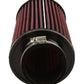 K&N Filter Universal X Stream Clamp-On 2.438in Flange ID x 4.5in Base OD x 4in Top OD x 6.563in H