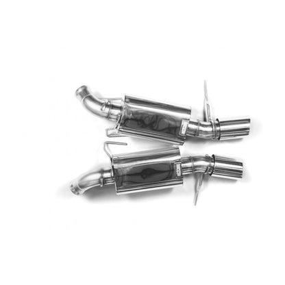 Kooks 11-14 Ford Mustang GT 5.0L 4V 2 3/4in x 3in OEM Axleback - Graveyard Performance