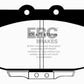 EBC 86-89 Mazda RX7 2.4 (1.3 Rotary)(Vented Rear Rotors) Bluestuff Front Brake Pads