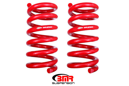 BMR 15-17 S550 Mustang Rear Handling Version Lowering Springs - Red - Graveyard Performance