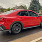 Rally Armor 22-25 Subaru WRX Black UR Mud Flap w/Red Logo