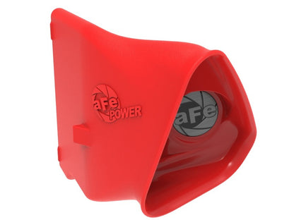 aFe Power 15-20 Ford Mustang 2.3l L4/3.7l V6/5.0l V8 Dynamic Air Scoop - Red - Graveyard Performance