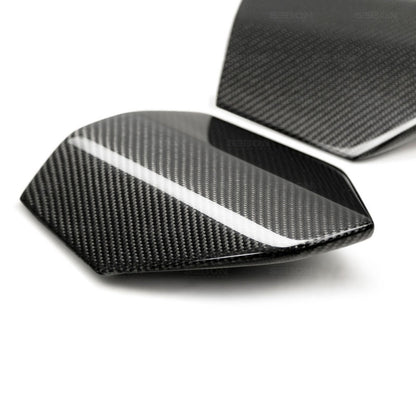 Seibon 2017 Honda Civic Type-R Carbon Fiber Rear Roof Trim - Graveyard Performance