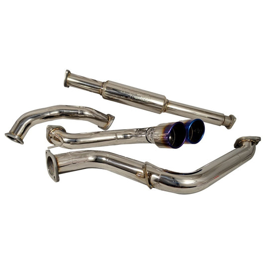 Injen 13--19 Ford Focus ST 2.0L (t) 3.00in Cat-Back Stainless Steel Exhaust System w/Titanium Tip