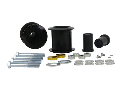 Whiteline 08+ Ford Focus / 04-09 Mazda 3 Front Anti-Lift/Caster - C/A Lower Inner Rear Bushing - Graveyard Performance