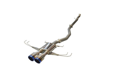 Injen 17-19 Honda Civic Type-R 3in SS Cat-Back Exhaust w/ Dual Burnt Titanium Tips - Graveyard Performance