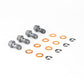 Goodridge 05-14 Ford Mustang (w/ABS) Stainless Steel Brake Line Kit
