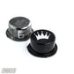 Turbo XS 15-16 Subaru WRX Billet Aluminum Vacuum Pump Cover - Black