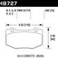 Hawk 2014 Chevrolet Corvette PC Rear Brake Pads