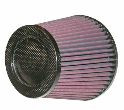 K&N Cone Filter 5in ID 6.5in base 4.5in top 5.625in height carbon fiber look - Graveyard Performance