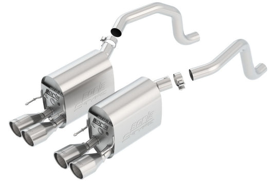 Borla 09-12 Corvette Coupe/Conv 6.2L 8cyl 6spd RWD inS-Type IIin Exhaust (rear section only) - Graveyard Performance