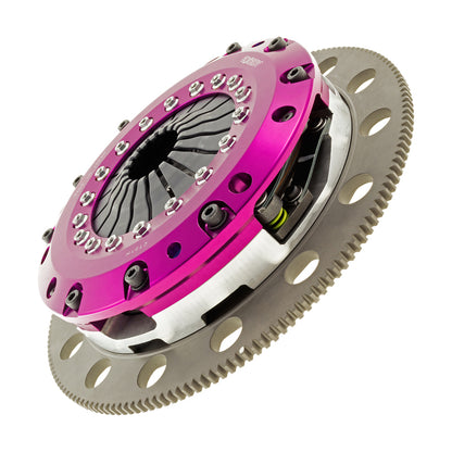 Exedy 11-16 Ford Mustang GT 5.0L Hyper Twin Cerametallic Clutch Sprung Center Disc Push Type Cover - Graveyard Performance