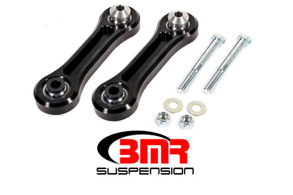 BMR 15-17 S550 Mustang Rear Lower Control Arms Vertical Link w/ Spherical Bearings - Black - Graveyard Performance