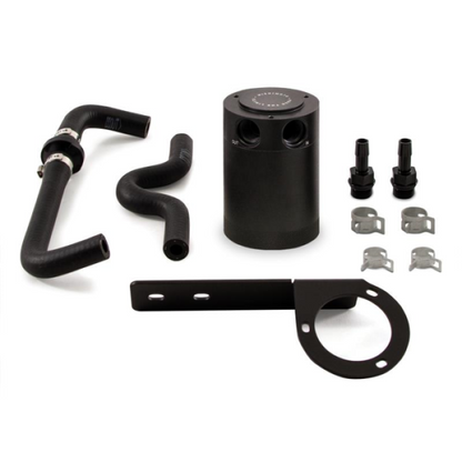 Mishimoto 2017+ Honda Civic Type R Baffled Oil Catch Can Kit - Black - Graveyard Performance