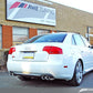 AWE Tuning Audi B7 S4 Track Edition Exhaust - Polished Silver Tips