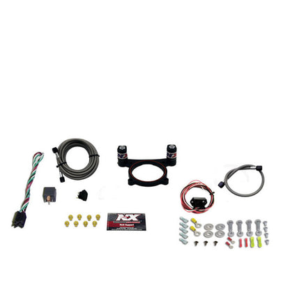 Nitrous Express 11-15 Ford Mustang GT 5.0L Coyote 4 Valve Nitrous Plate Kit (50-200HP) w/o Bottle - Graveyard Performance