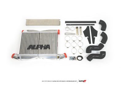 AMS Performance 2009+ Nissan R35 GTR ALPHA Race X Front Mount Intercooler Kit - Graveyard Performance