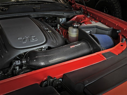 aFe MagnumFORCE Intakes Stage-2 P5R Carbon Fiber AIS 11-17 Dodge Challenger/Charger V8-5.7L Hemi - Graveyard Performance