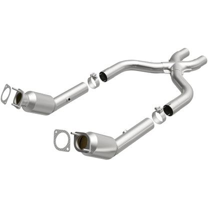 MagnaFlow California Grade CARB Compliant Converter Direct Fit 11-14 Ford Mustang GT 5.0L - Graveyard Performance
