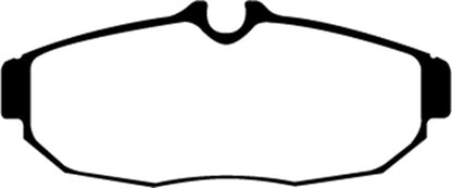 EBC 05-10 Ford Mustang 4.0 Redstuff Rear Brake Pads - Graveyard Performance