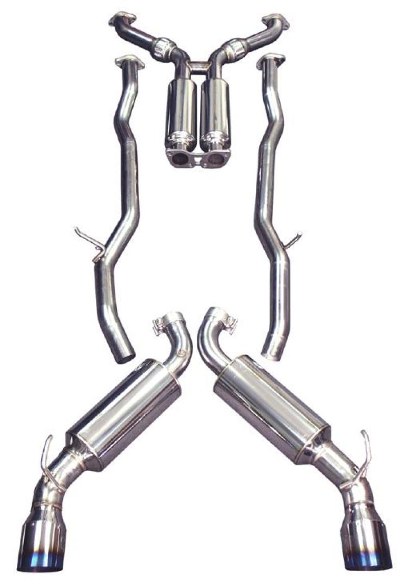 Injen 06-09 Civic Si Coupe Only 60mm Cat-back Exhaust w/ Titanium Tip - Graveyard Performance